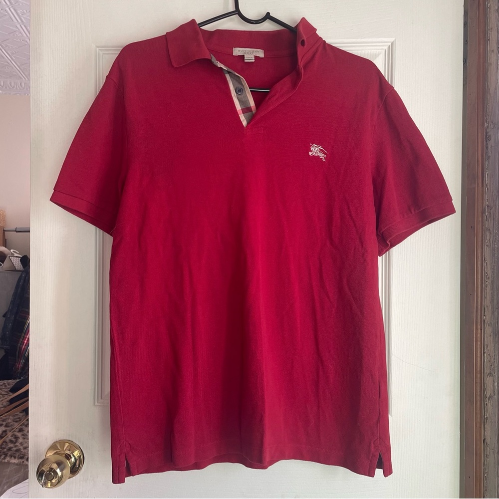 BURBERRY BRIT RED POLO